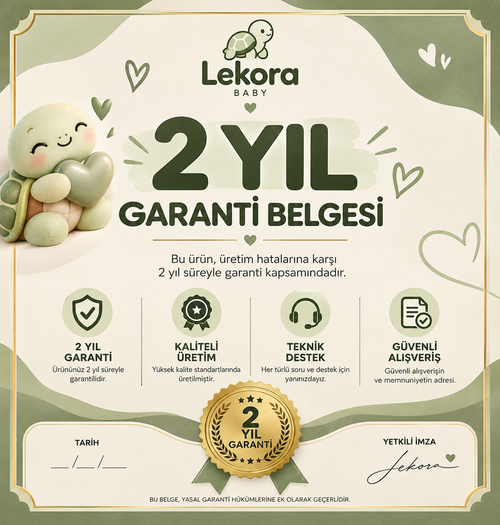 2 Yıl Kalite Garantisi